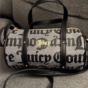 Juicy Couture Black Barrel Crossbody
